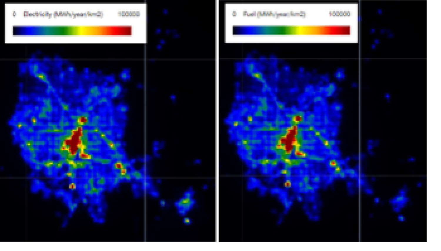 Night Satellite Imagery for Estimating Building Energy Consumption