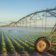 Farm pivot irrigation