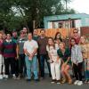 Members of the Solar Decathlon team.