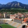CU Boulder aerial