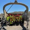 Students visit mining operations in Craig, Colorado.