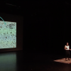 Mija Hubler delivering her TED-style talk
