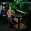 John Crimaldi in his Ecological Fluid Dynamics Lab.