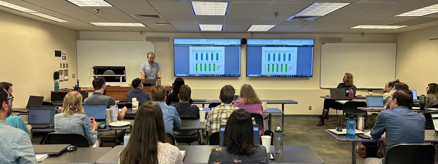 Classroom picture of the 2024 embodied carbon bootcamp