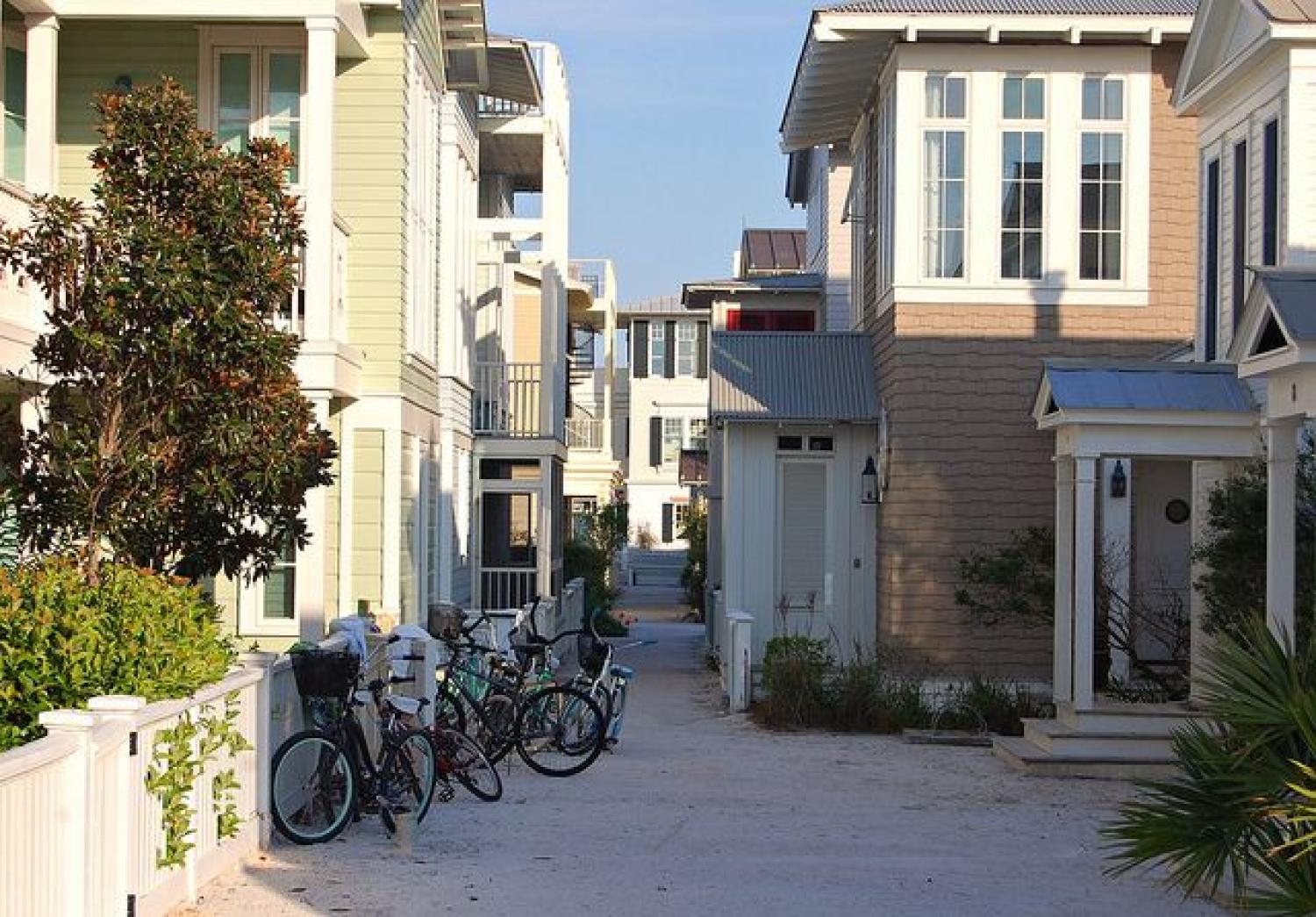 Seaside, a community planned by CNU co-founders Andrés Duany and Elizabeth Plater-Zyber.
