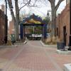 Artistic breezeway in Longmont