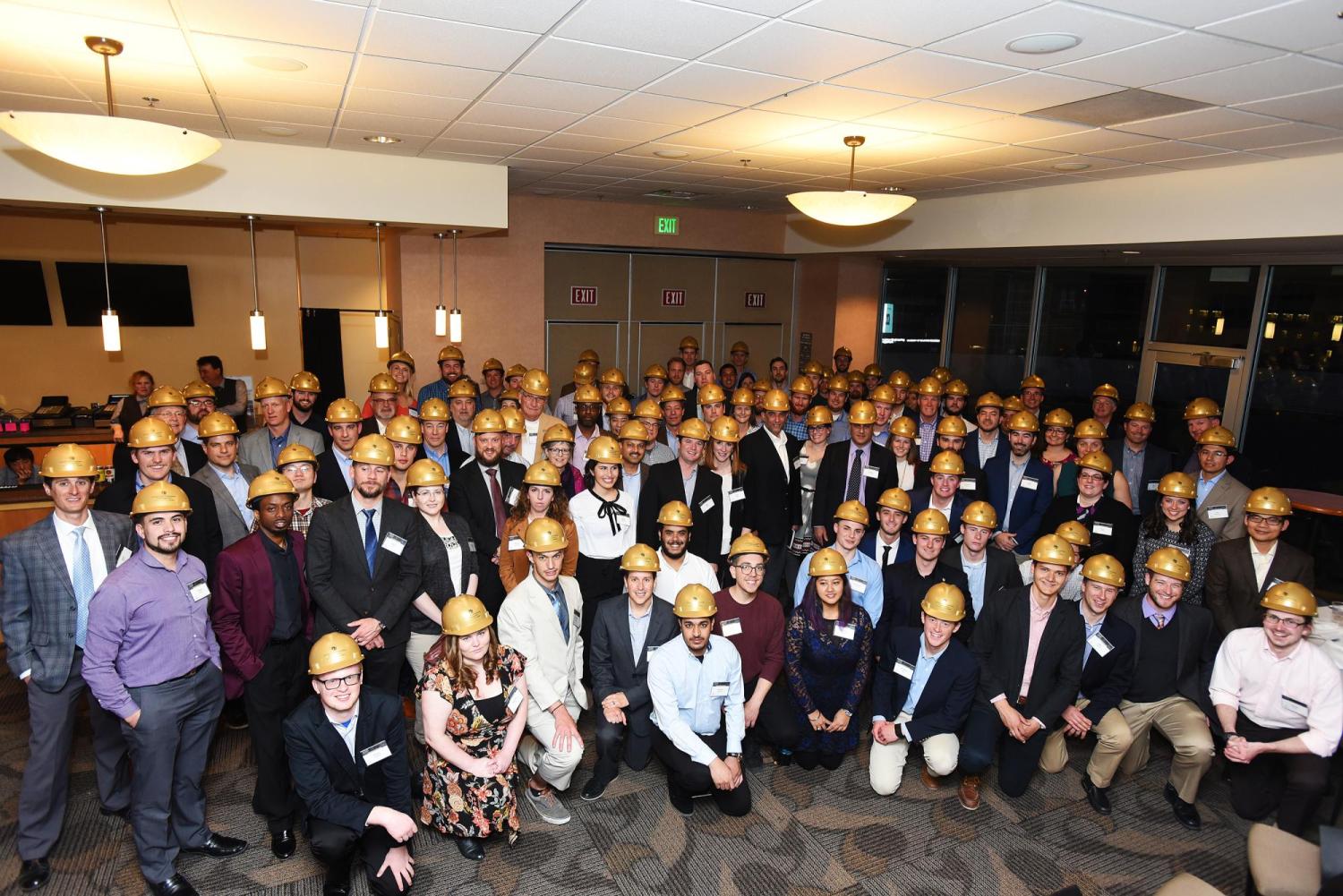 The full crowd at the CEM Anniversary Event.