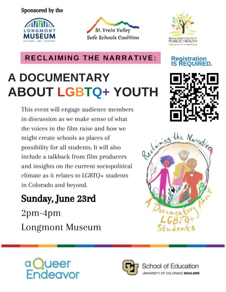 Flyer for event