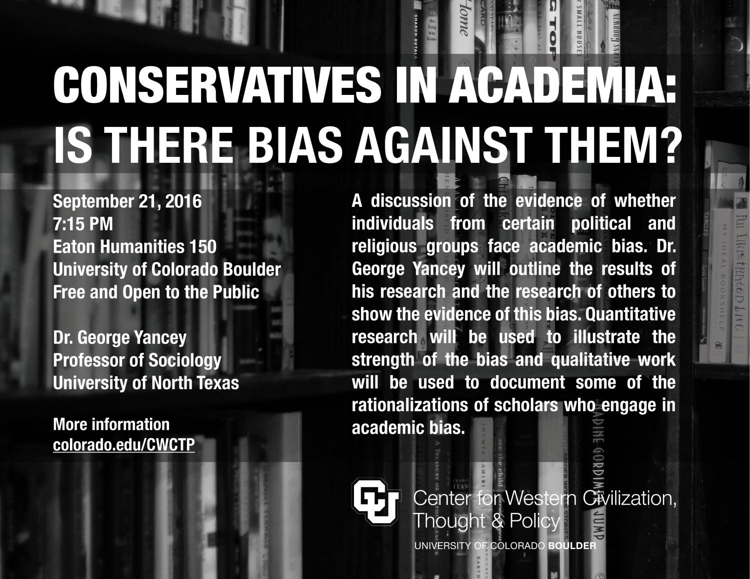 Conservatives in Academia