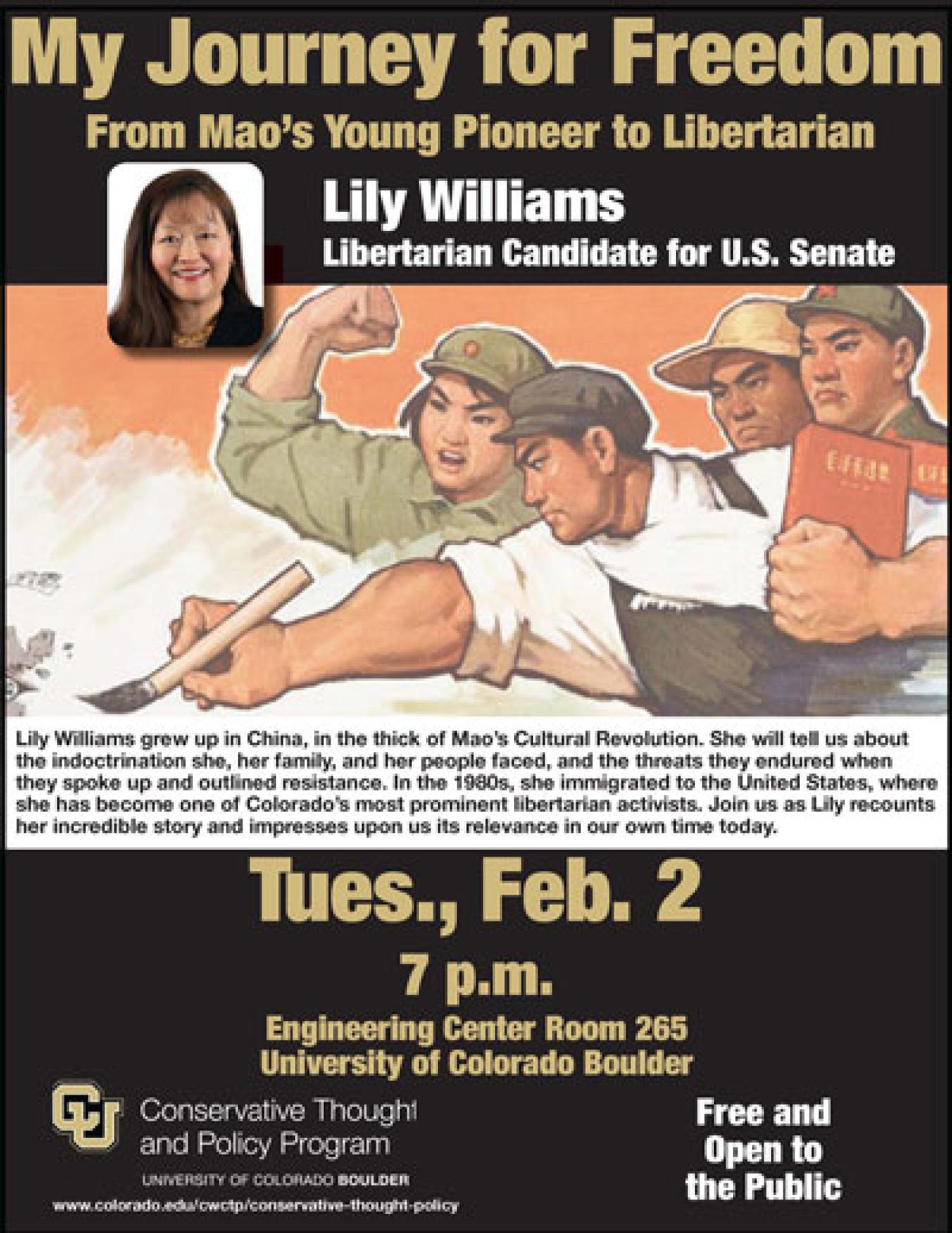 My Journey for Freedom: From Mao's Young Pioneer to Libertarian