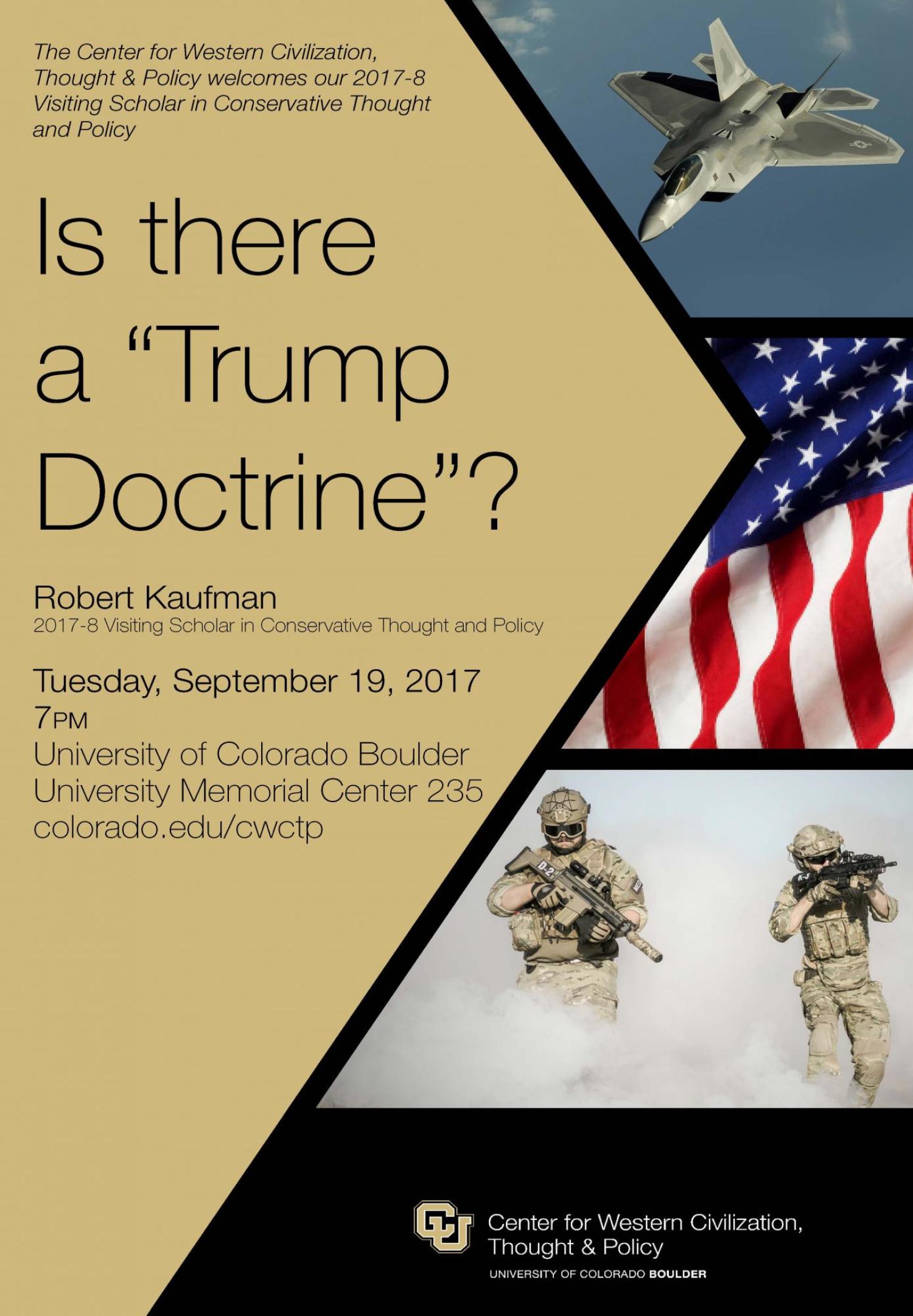 Is there a Trump Doctrine Poster
