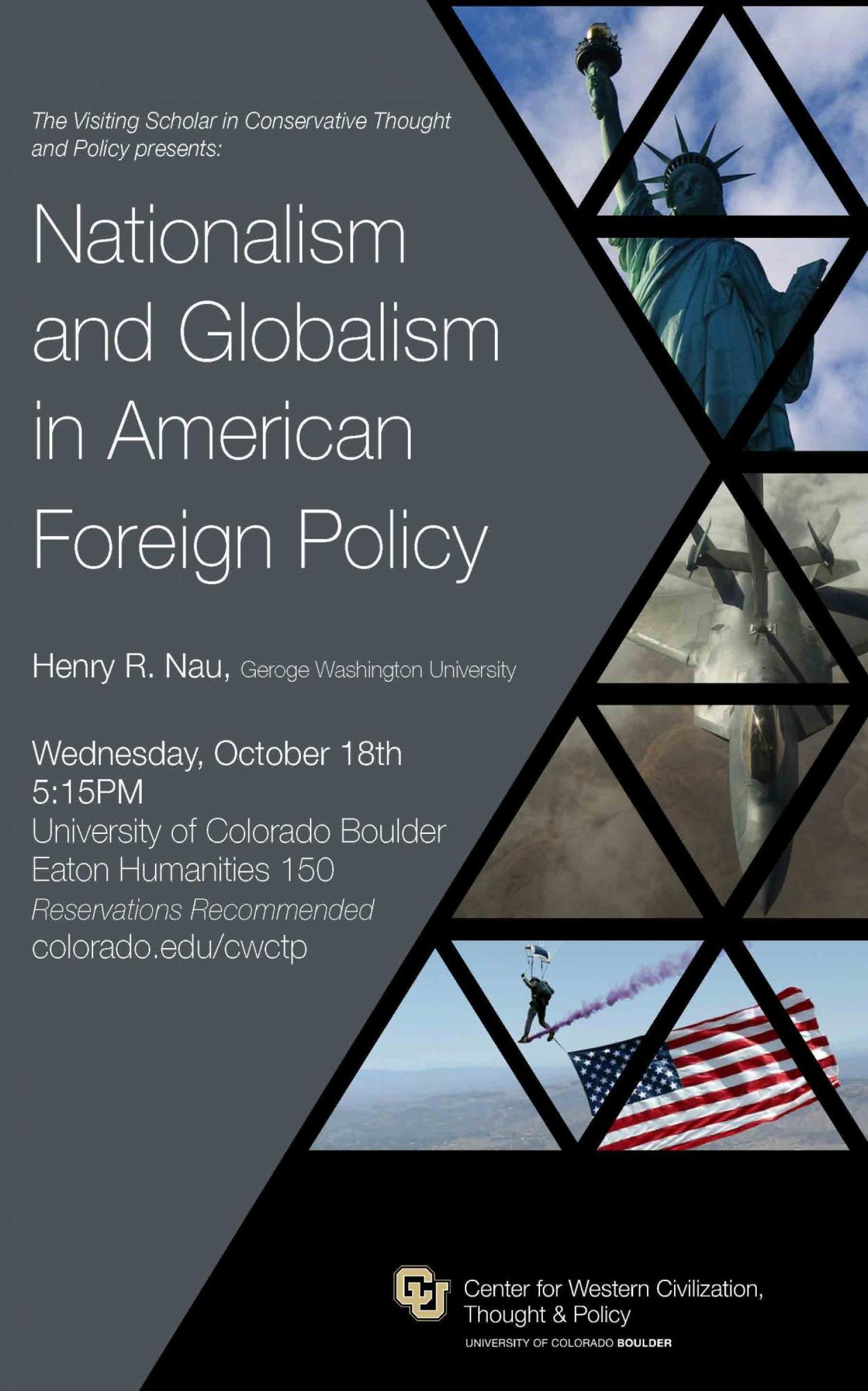 Nationalism and Globalism Poster