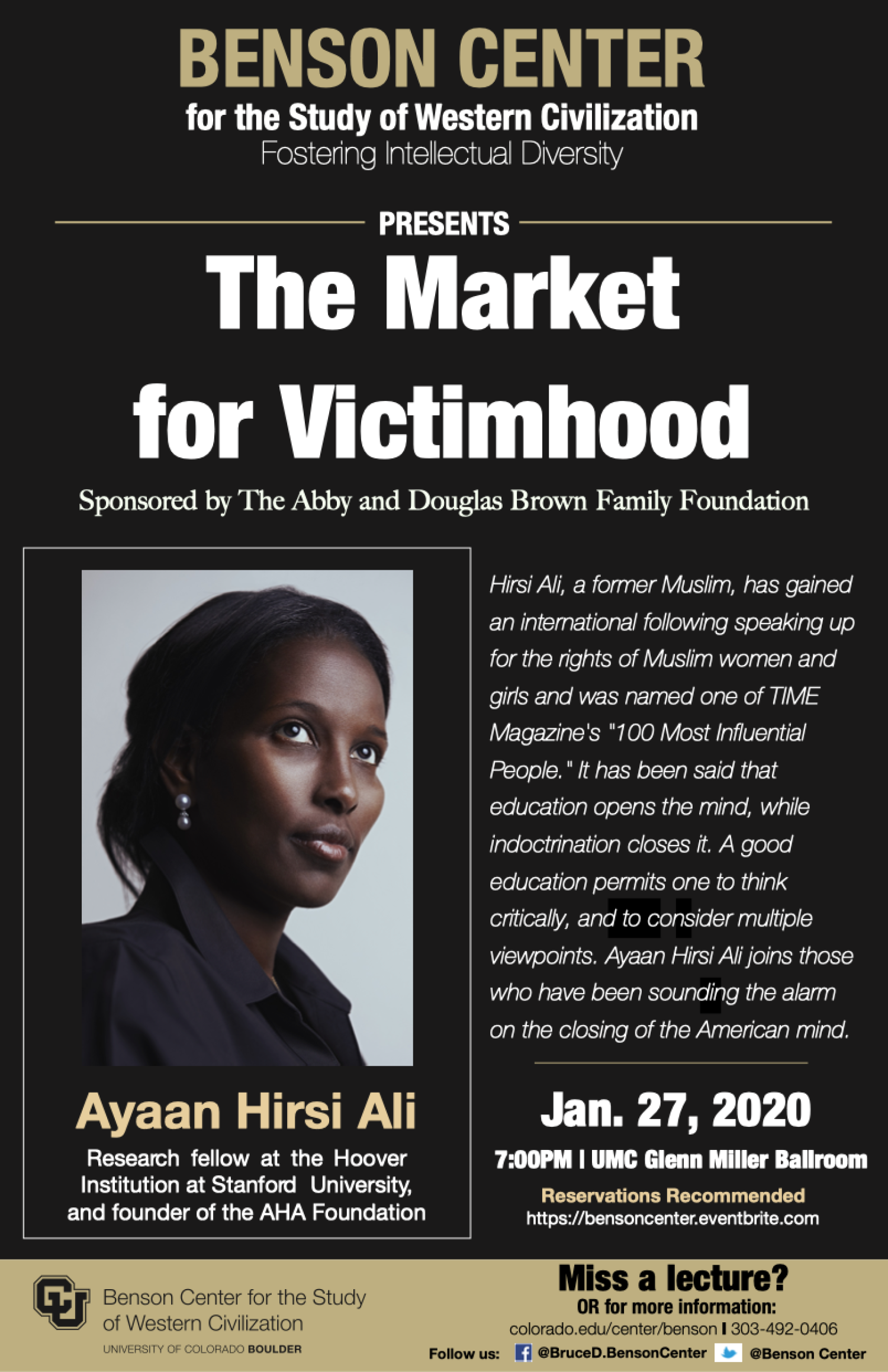 Hirsi Ali Event