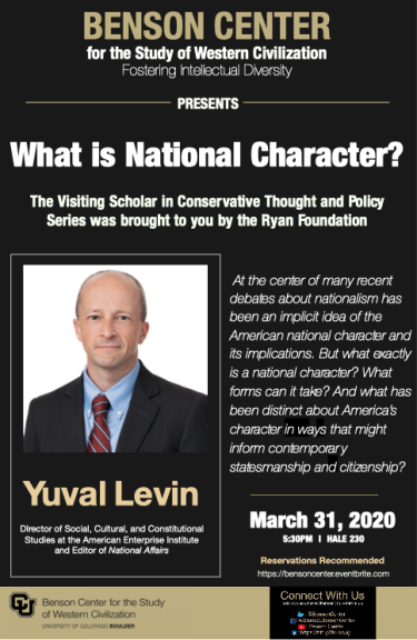 Yuval Levin Poster 3.31.20