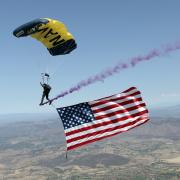 Navy Parachuter Image