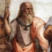 Painting of Plato