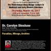 Carolyn Dinshaw Lecture Flyer