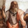Painting of Plato