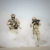 Soldiers on battlefied