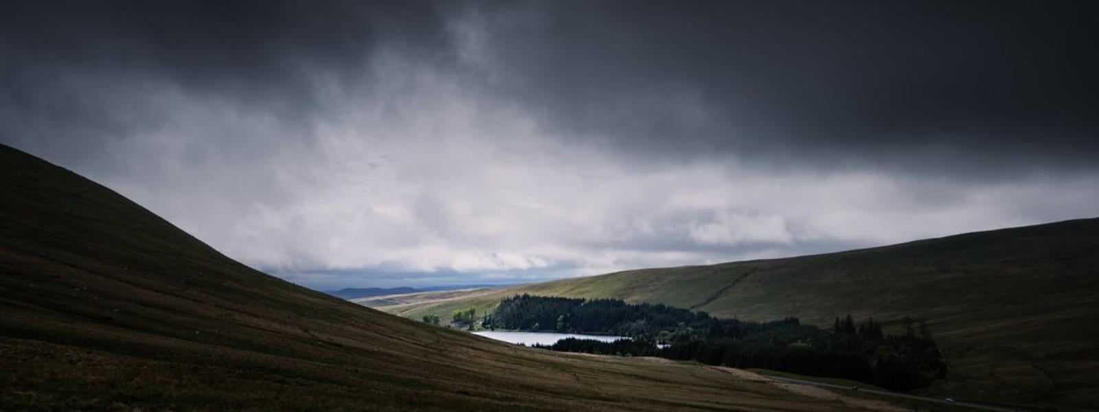 Landscape in Wales