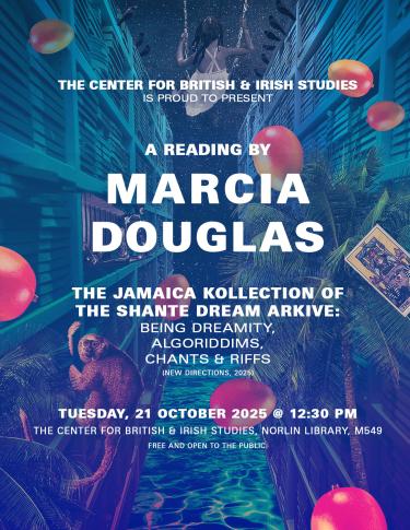 Marcia Douglas Reading Flyer