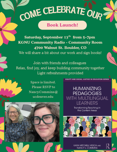 Book signing event