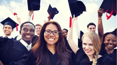 Students graduating