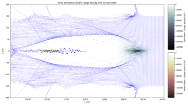 Simulation of a beam-driven plasma wakefield accelerator