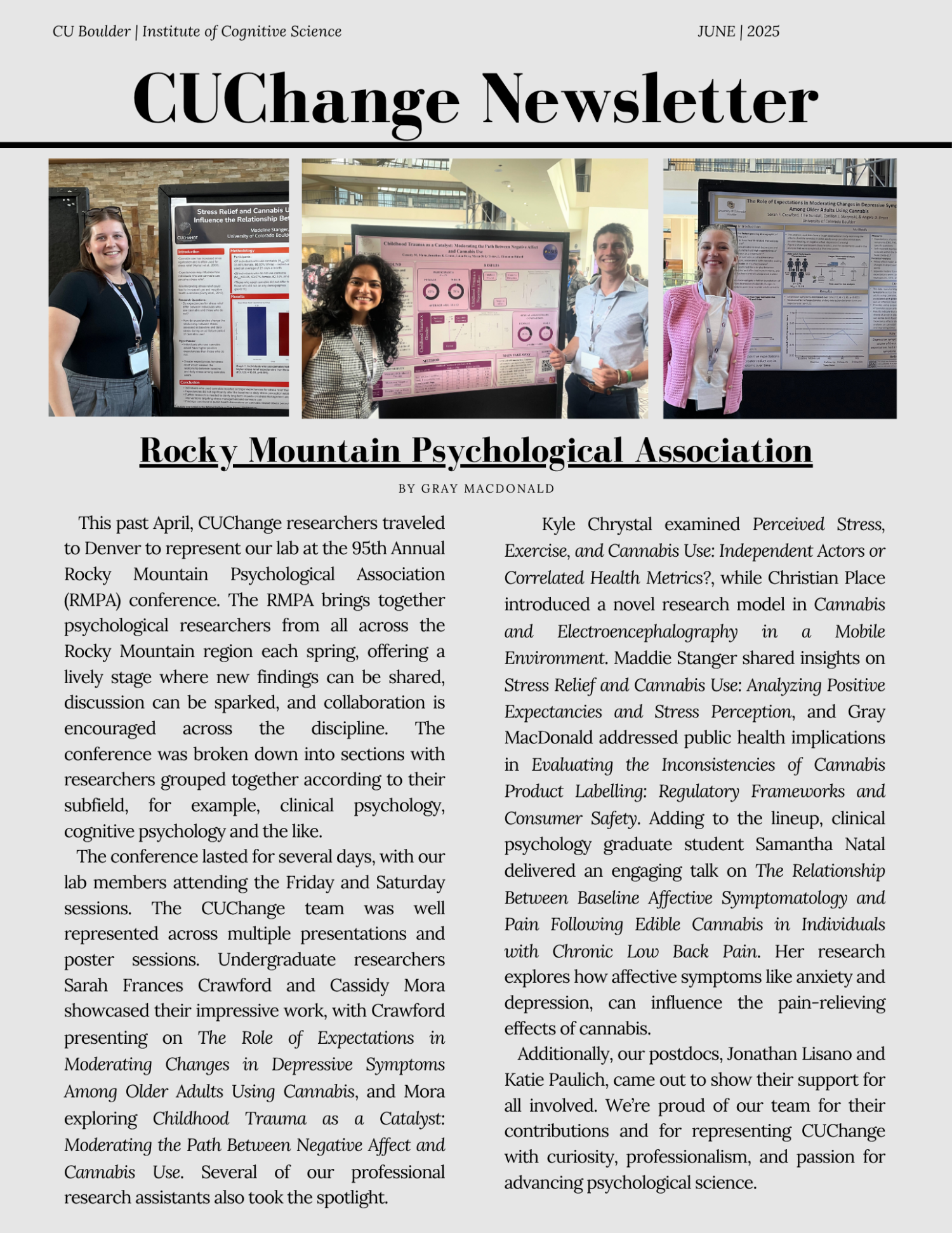 CUChange June Newsletter 1