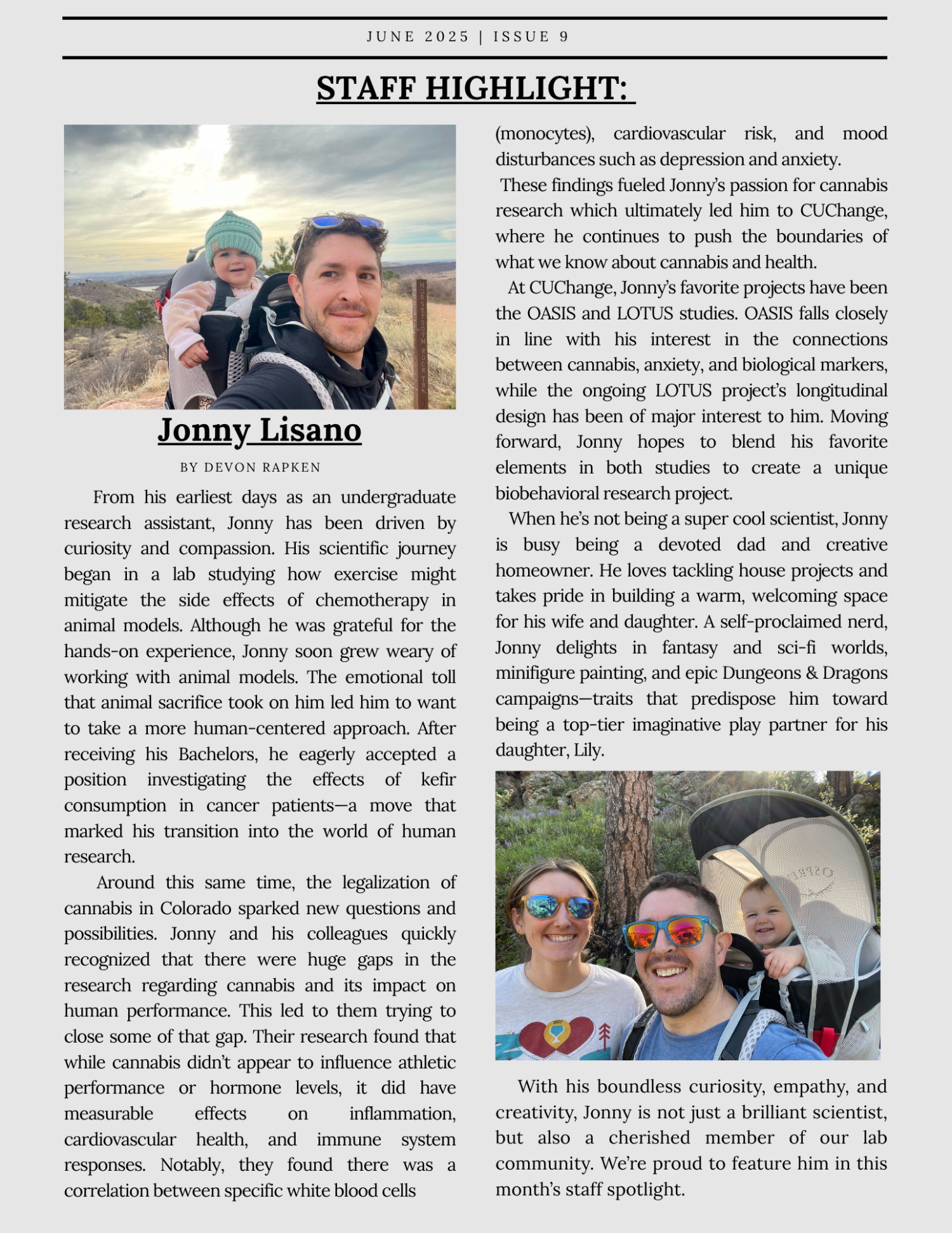 CUChange June Newsletter 2