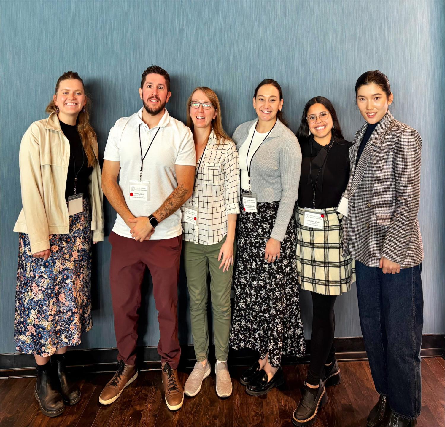 Megan Brown, Jonny Lisano, Katie Paulich, Samantha Natal Melendez, Irene De La Torre, and Margy Chen at the Roundtable