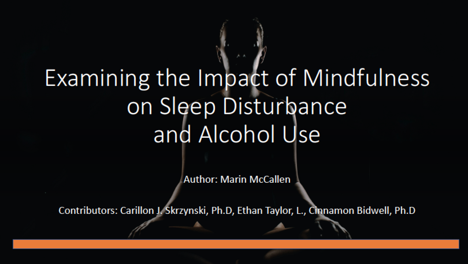 Thesis Title Slide