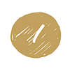 (Decorative) The number 1 in a gold circle.