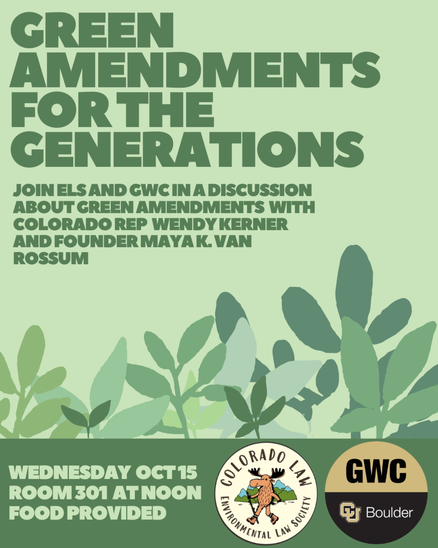 Green Amendments Poster