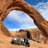 Colorado Law students at Corona Arch in Southeast Utah, which could be sold off to a private developer under the current proposal