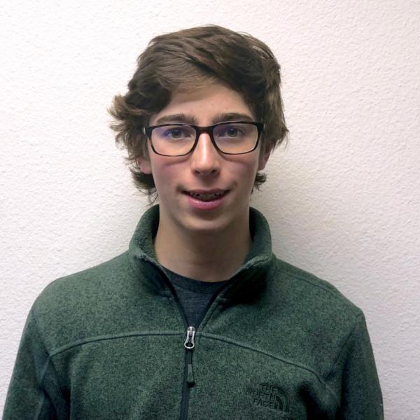 Photo of IEC student Nicolas Lafaverge from Venezuela.