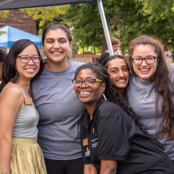 International students at CU event