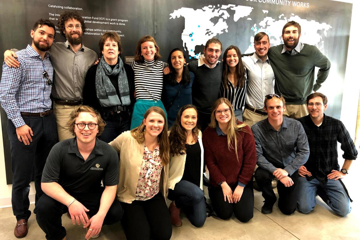 Students at the Posner Center