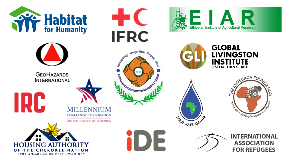 image collage of host agencies