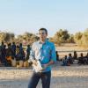 Professor Evan Thomas, Director of the Mortenson Center in Global Engineering in the field in East Africa