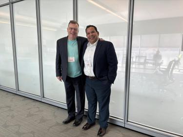 Jeff Nytch and Jose Leonard Leon