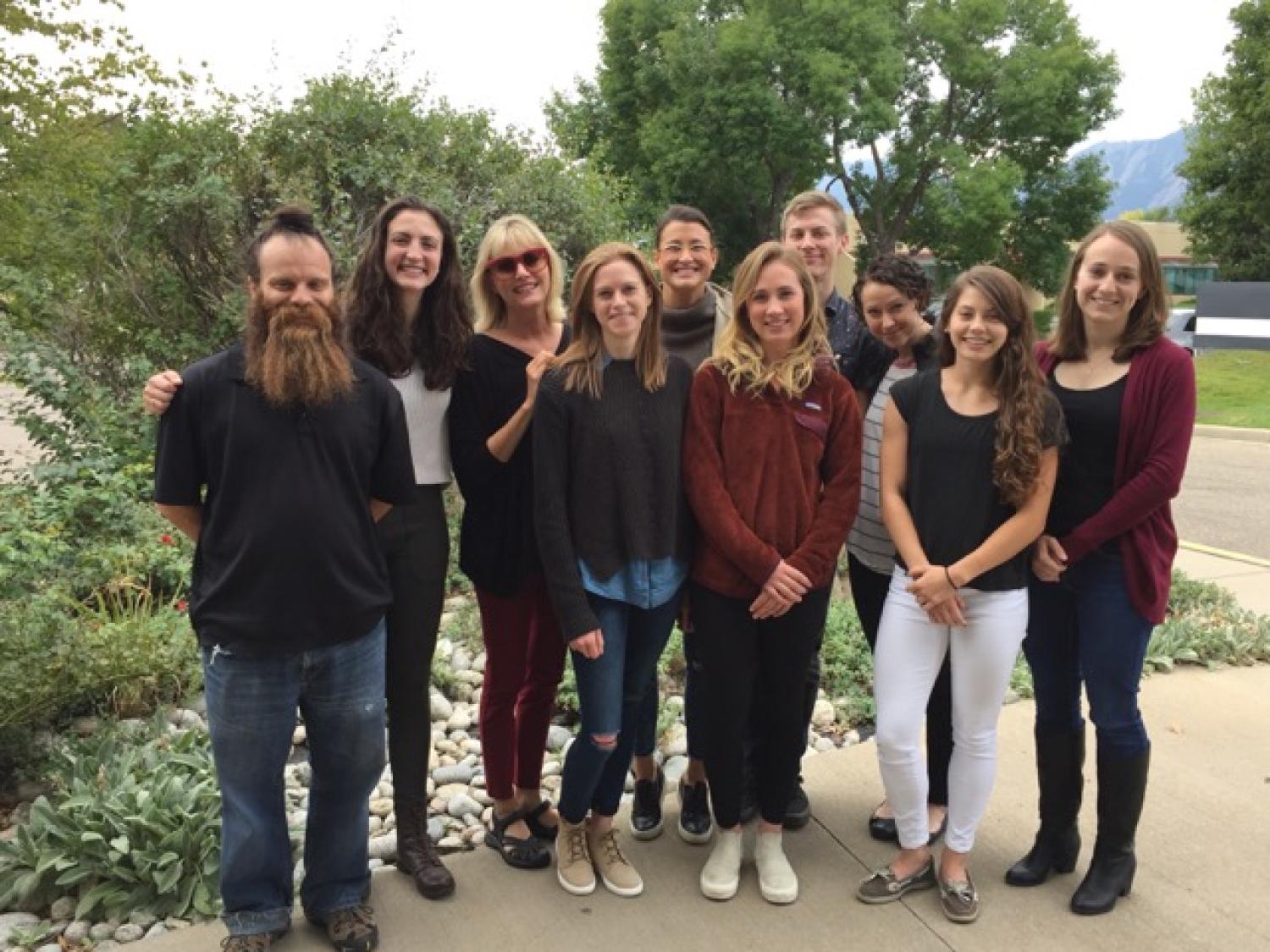 Dr. Fleshner and lab members