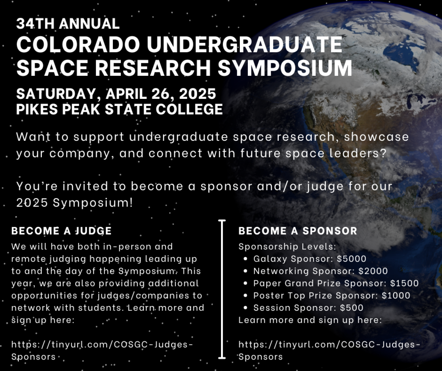 Judging and sponsor summary