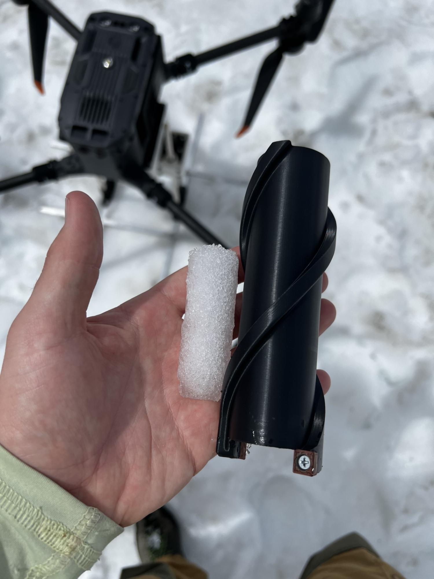 ICE core sample