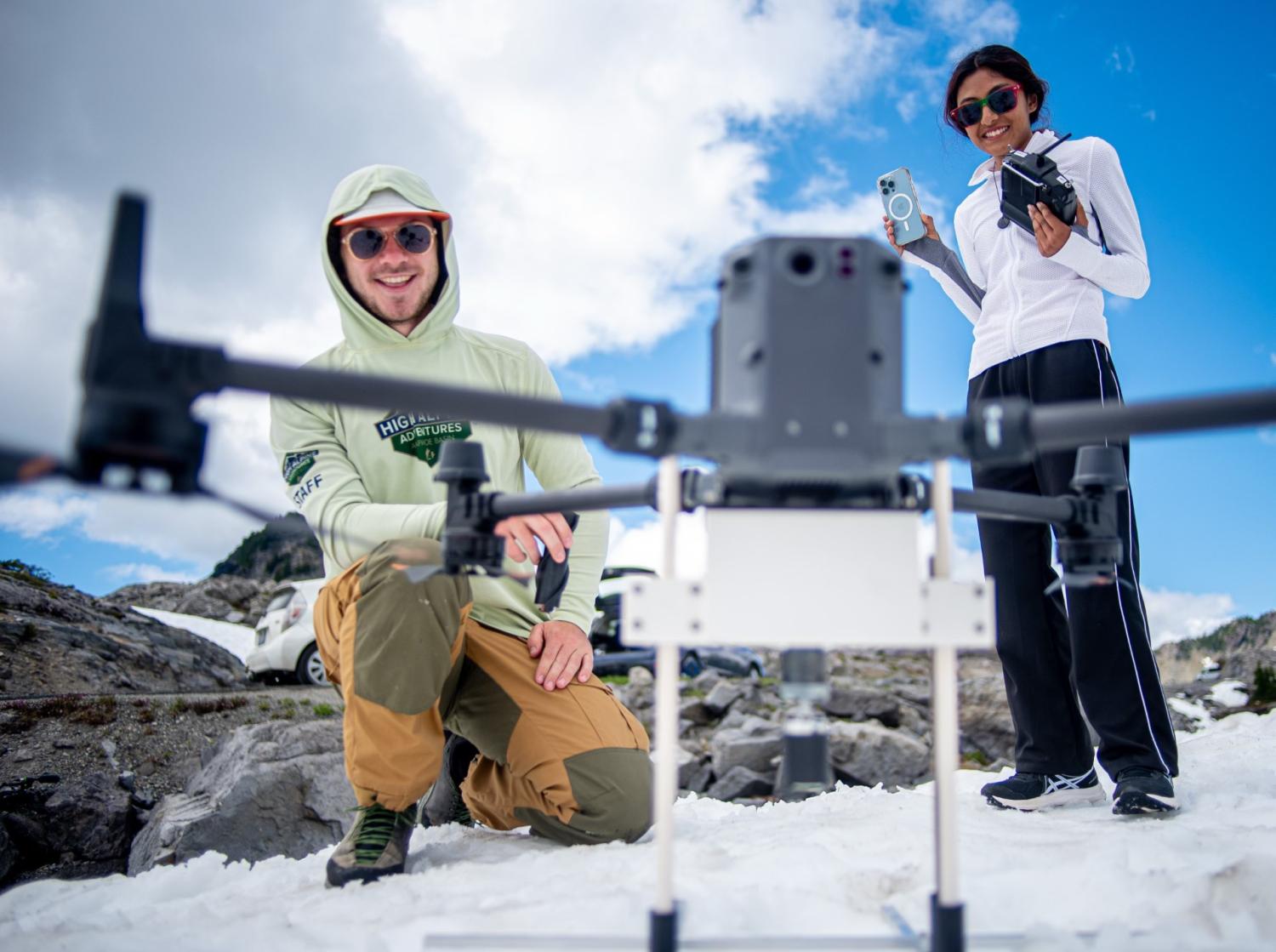 ICE team drone