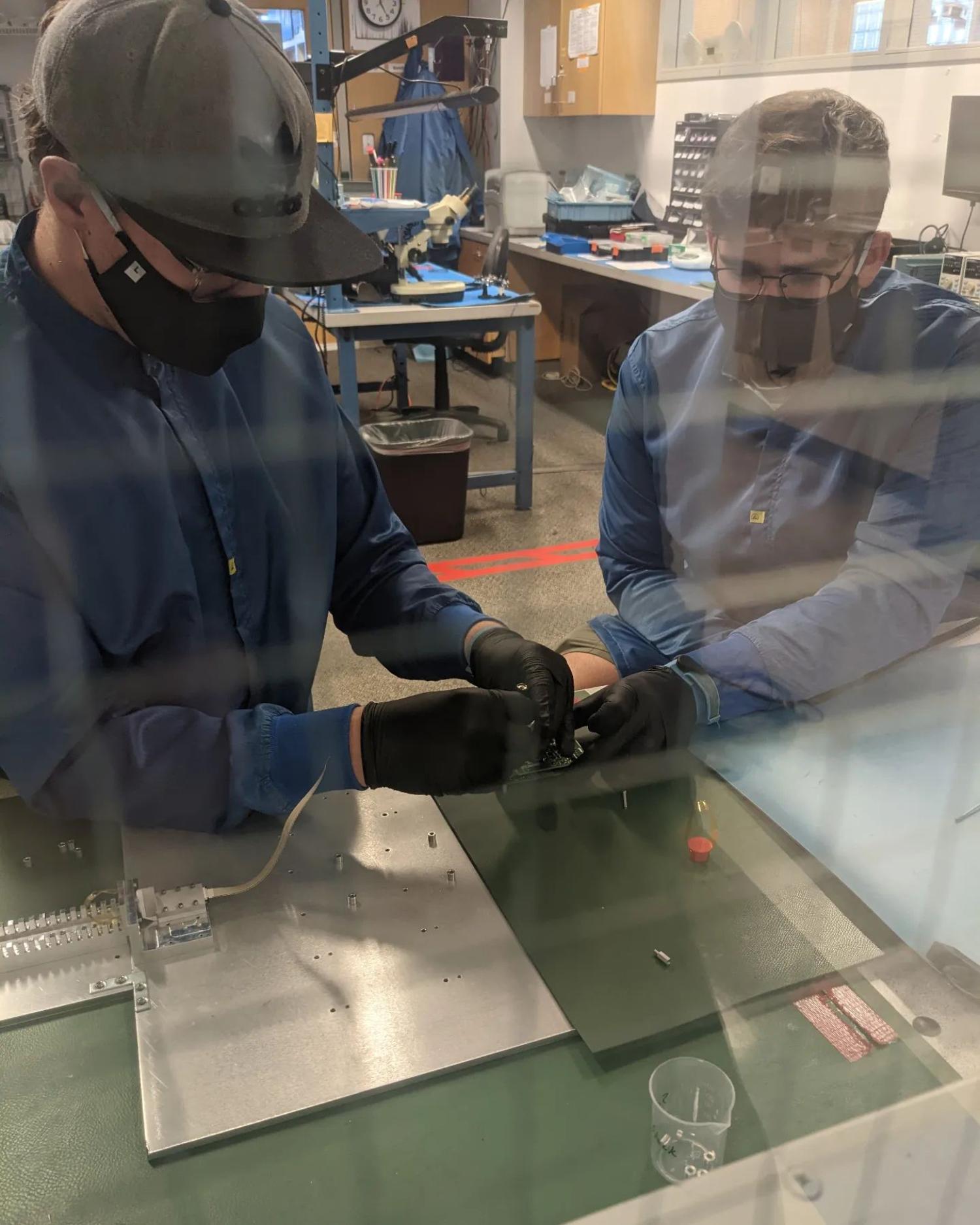 Steam structures team finishes assembly