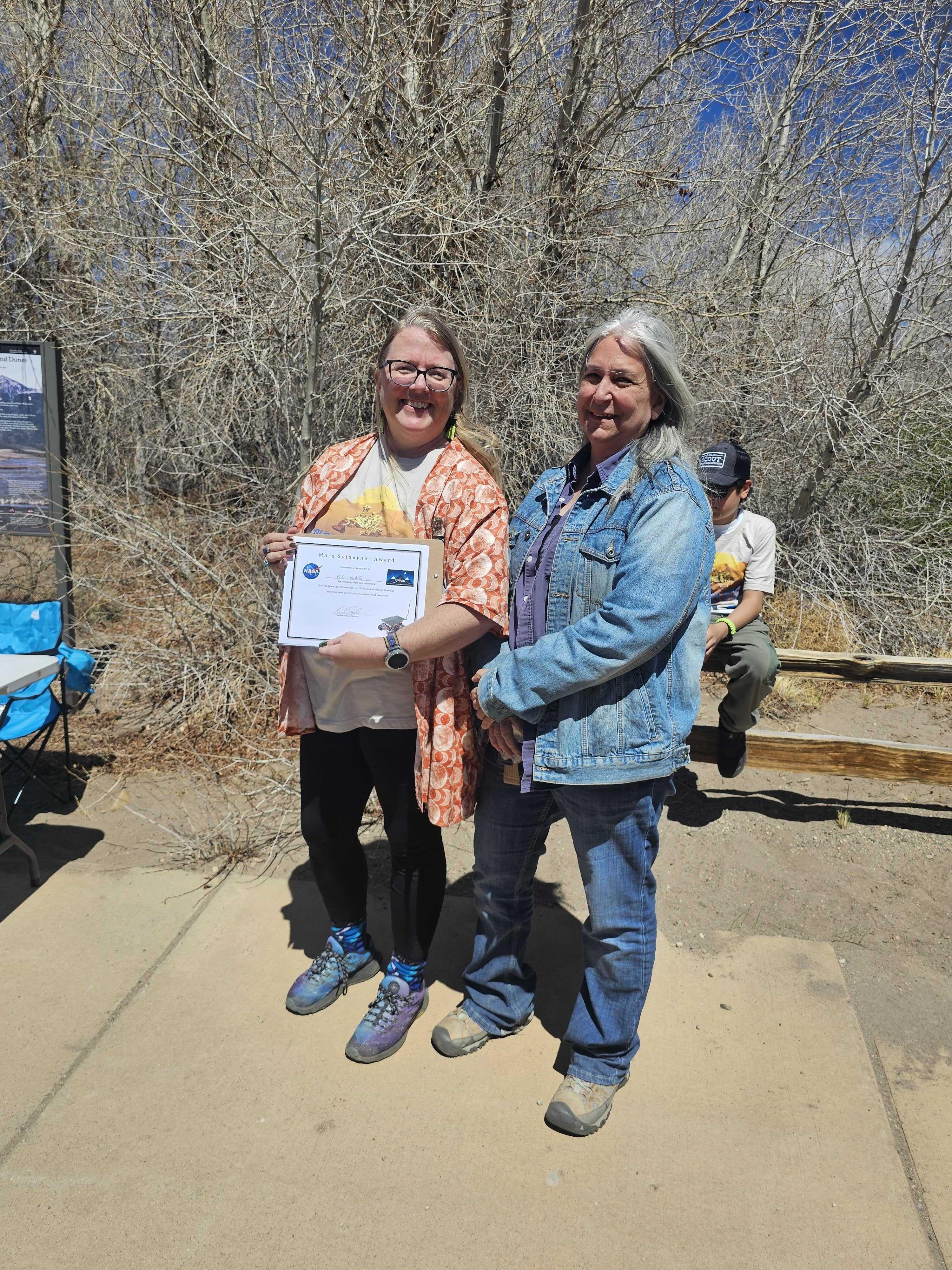 Mars Sojourner Award
