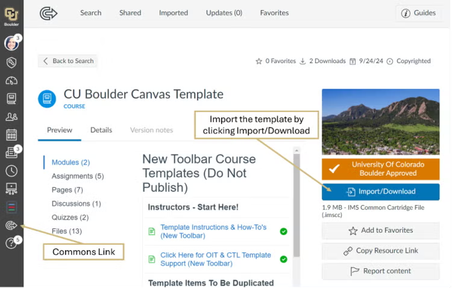 Canvas Template
