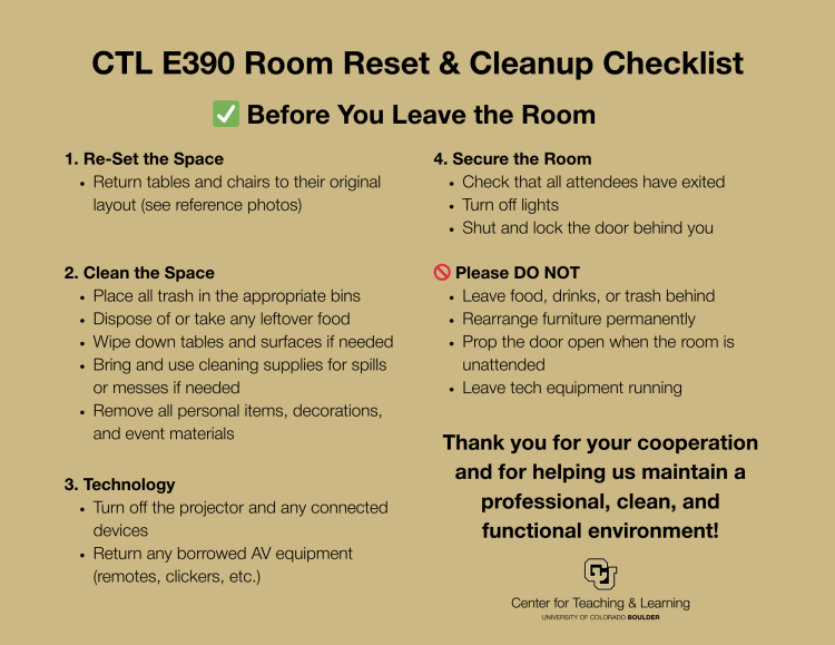 Room Reset & Cleanup 1