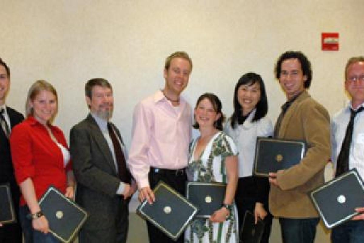 2008 Thompson Writing Award Winners